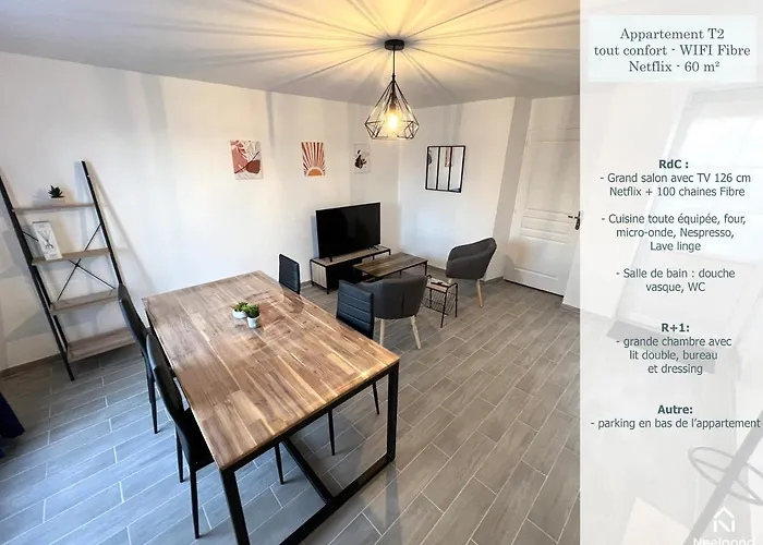178C - Duplex T2 Tout Confort Du Gond - 60 M2